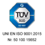 LOGO CERTIFICAZIONE UNI EN ISO 9001:2015